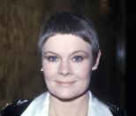 <p>Dame Judi Dench has alternated between brown and blonde hair over the years, but the star is most associated with a blonde pixie cut. Dench has starred in a number of award-winning movies, such as <em><a href="https://www.imdb.com/name/nm0001132/awards" rel="nofollow noopener" target="_blank" data-ylk="slk:Shakespeare in Love" class="link ">Shakespeare in Love</a></em>, and she's earned nominations for her work in <em>Chocolat</em> and <em>Philomena</em>.</p>