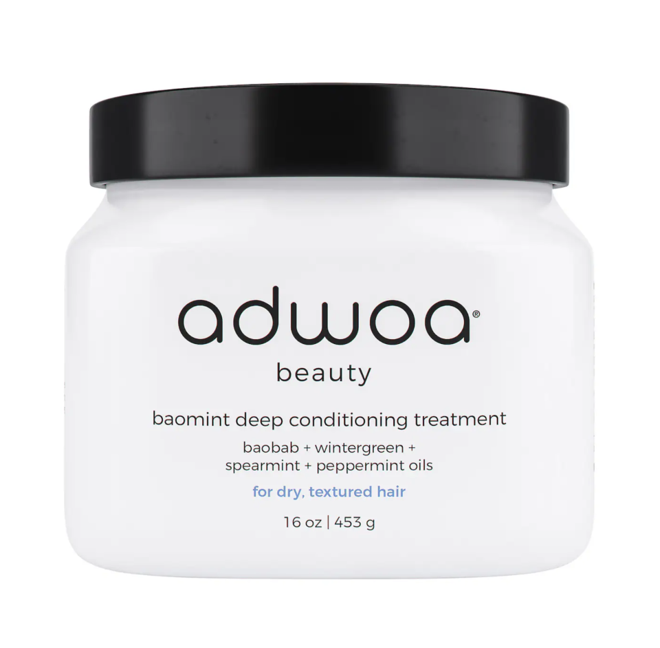 <p><a href="https://go.redirectingat.com?id=74968X1596630&url=https%3A%2F%2Fwww.sephora.com%2Fproduct%2Fadwoa-beauty-baomint-deep-conditioning-treatment-P457232&sref=https%3A%2F%2Fwww.goodhousekeeping.com%2Flife%2Finspirational-stories%2Fa60278433%2Fjulian-addo-adwoa-beauty-interview%2F" rel="nofollow noopener" target="_blank" data-ylk="slk:Shop Now;elm:context_link;itc:0;sec:content-canvas" class="link ">Shop Now</a></p><p>Baomint Deep Conditioning Treatment</p><p>sephora.com</p><p>$44.00</p>