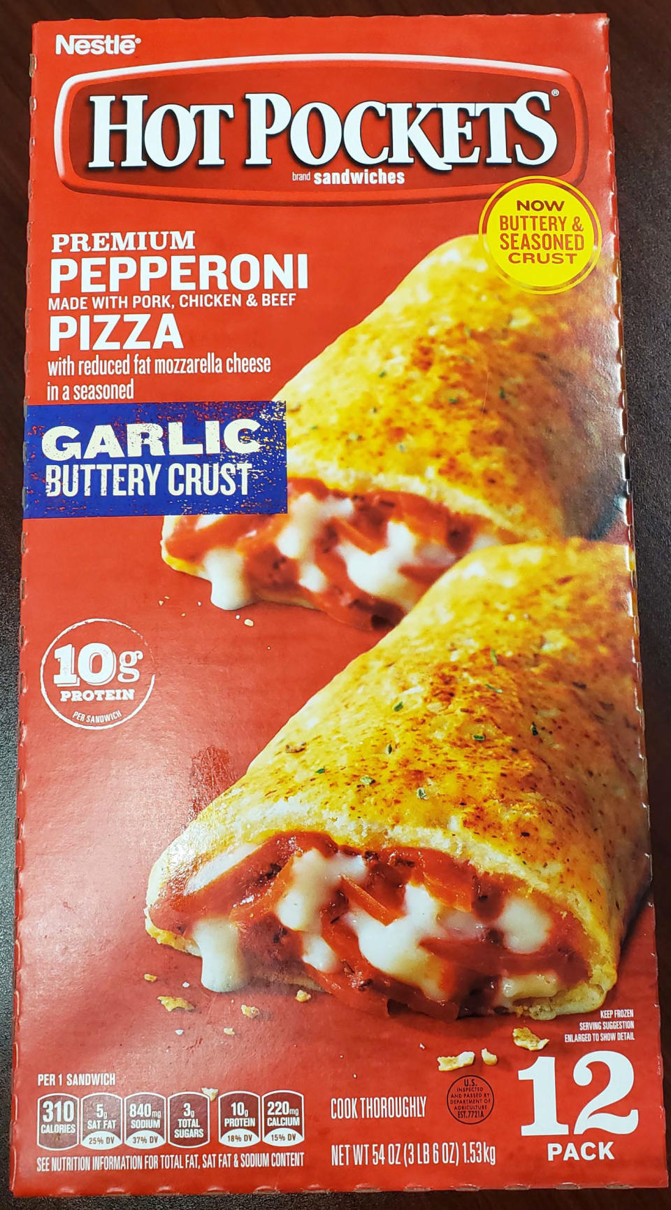 Some Hot Pockets recalled for potential 'choking or laceration risk' (USDA FSIS)