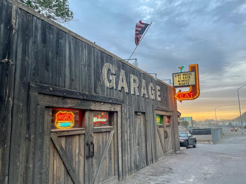 The exterior of Garage on Beck in Salt Lake City, Utah.