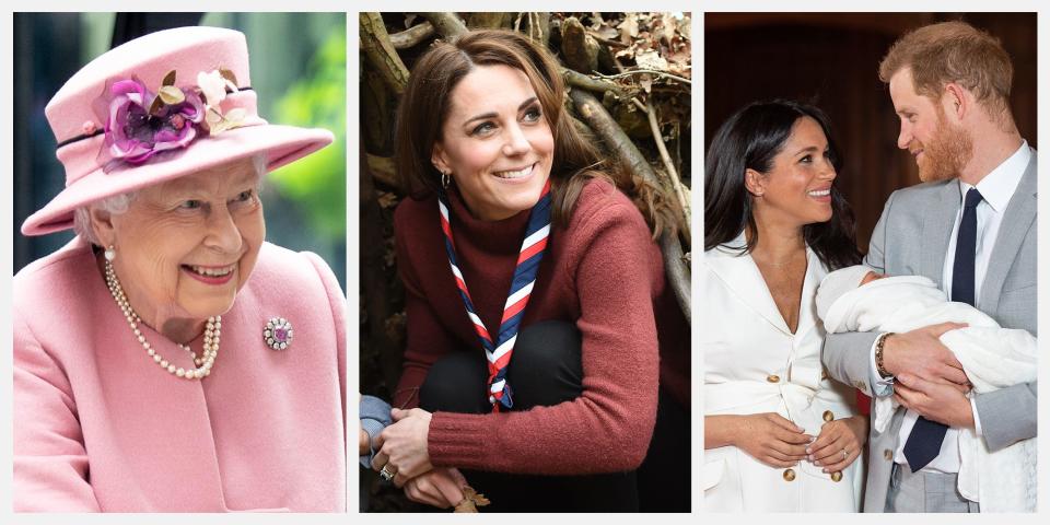 <p>From the birth of Prince Harry and Meghan Markle's son Archie Harrison, to Princess Beatrice's engagement, and Princess Charlotte's first day of school, 2019 has been eventful for the British royal family. Read on for a look back at their most iconic moments captured on film this year.</p>