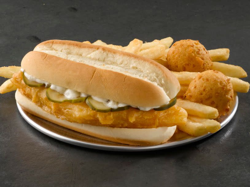 Long John Silver's Wild Alaska Pollock Sandwich