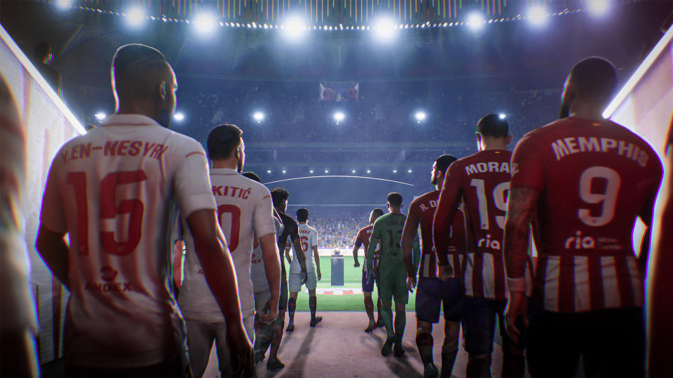  Marketing shot for EA Sports FC 24. 