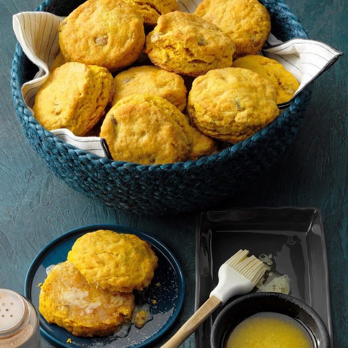 Pecan Pumpkin Biscuits