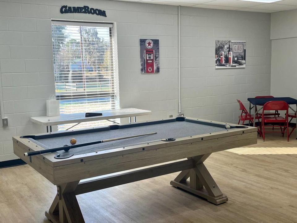 Improvements at the Charles Lind Brown Center include a new game room.