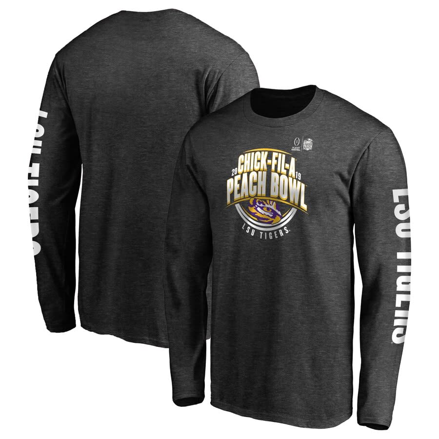 LSU College Football Playoff 2019 Peach Bowl Bound Long Sleeve T-Shirt