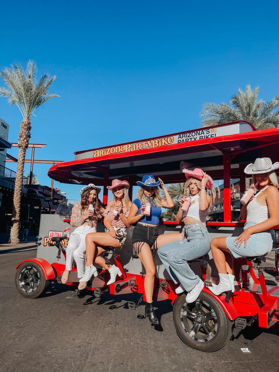 Arizona Party Bike features an Old Town Scottsdale bar crawl on a bike.