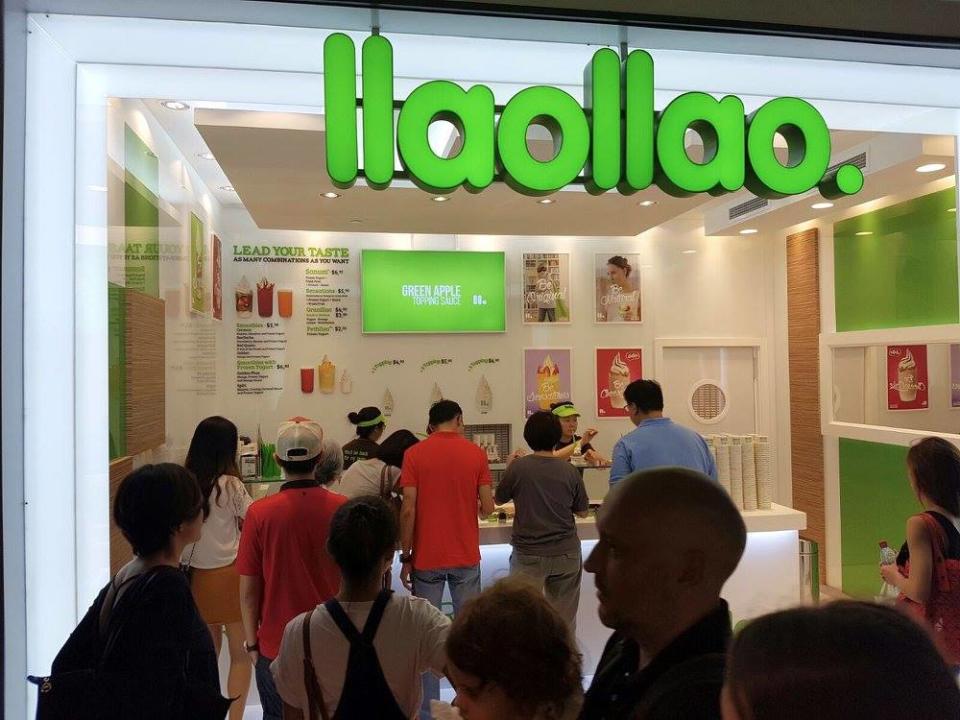 llaollao was ‘disappointed’ by closure, and vowed to reopen soon. (Yahoo file photo)