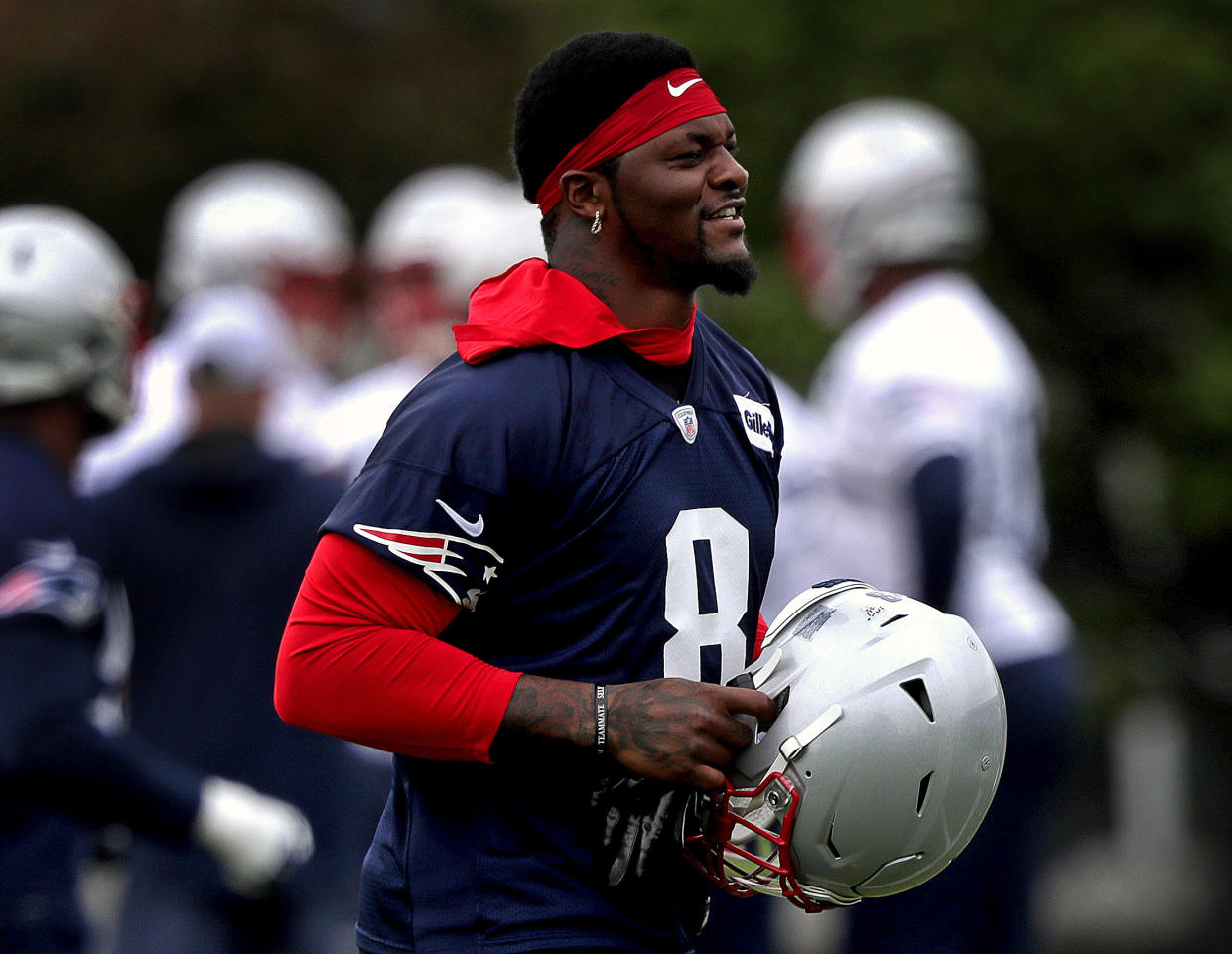 Jamie Collins has played five total seasons in New England, first from 2013-2016 and then again in 2019. (Photo by Barry Chin/The Boston Globe via Getty Images)
