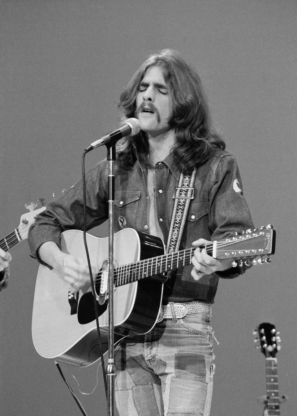 Glenn Frey was a founding member of the Eagles. He died Jan. 18 after suffering complications arising from rheumatoid arthritis, colitis, and pneumonia. He was 67. (Photo: Getty Images)