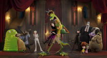 En esta imagen difundida por Sony Pictures, una escena de "Hotel Transylvania: Transformania". (Sony Pictures vía AP)