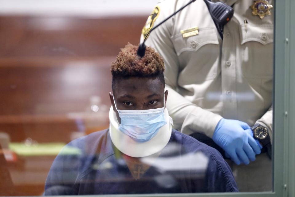 Image: Las Vegas Raiders Wide Receiver Henry Ruggs III Appears In Court Following Fatal DUI Crash (Steve Marcus / Getty Images pool)