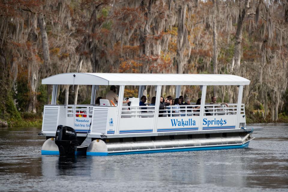 Wakulla Springs State Park added a fleet of four boats to the park for tours, including a hybrid boat called the “Great Blue Heron,” on Friday Nov. 17, 2023.