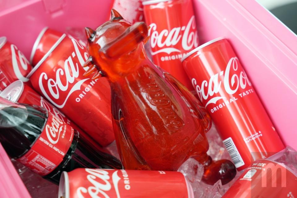 ▲realmeow Coca-Cola限定公仔