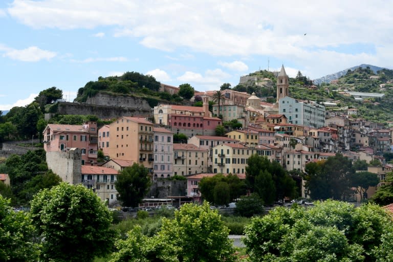 The pretty Italian border town at the gates of the Cote d'Azur has been dubbed the 'Calais of Italy' because of its high number of migrants