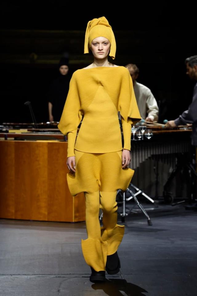 Issey Miyake FW23 Proves It's Chic to Be Square