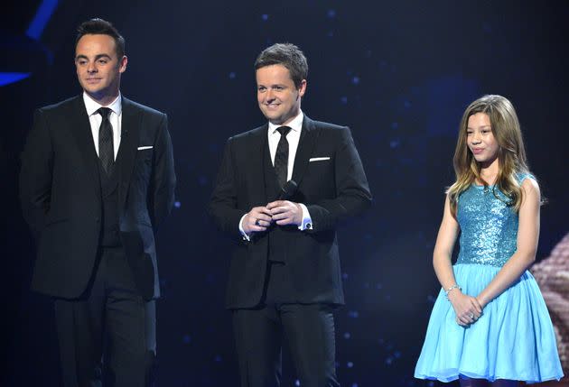 Molly reached the final of Britain's Got Talent in 2012 (Photo: Ken McKay/Thames/Shutterstock)