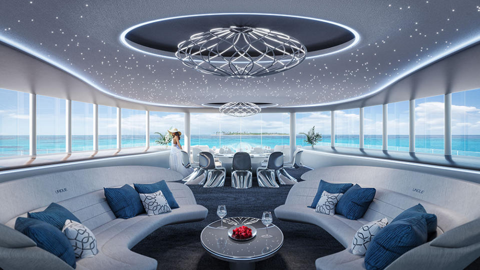 The lavish interior can be customized upon request. - Credit: SkyStyle