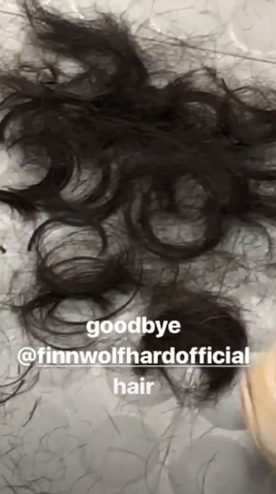 Finn Wolfhard Reveals New Haircut, Purple Hair Color