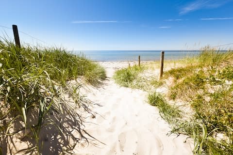 This corner of Germany is renowned for its sandy beaches - Credit: GETTY