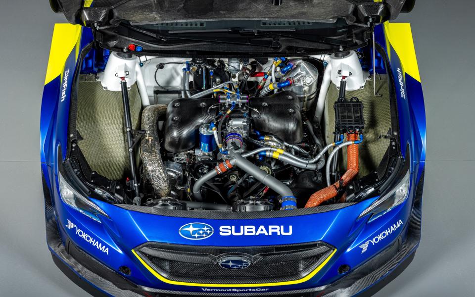 水平對臥引擎雖然在底盤佈局與重心有著絕佳優勢，但包含引擎本體帶來的耗材數量加倍、性能改裝時難度增加以及本身的磨耗問題等因素，都是死忠Subaru虎迷乃至於STi重度改裝派玩家必須面對的考驗。圖片來源：Subaru