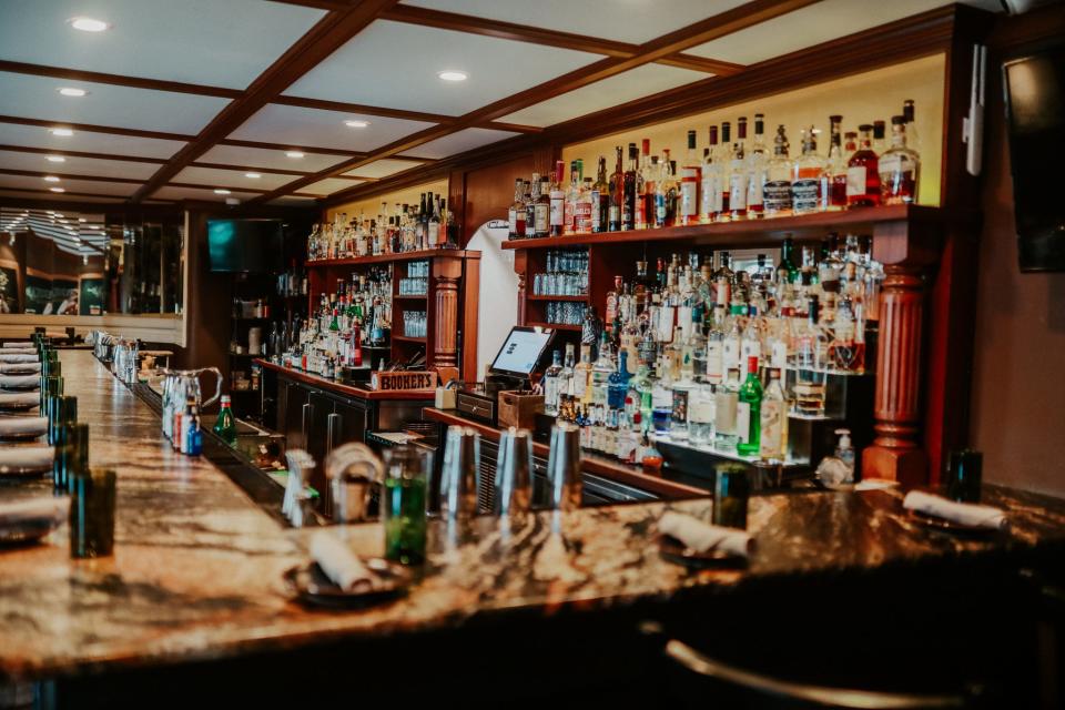 Husk is one of the many restaurants and bars in the city that devotes big shelf space to whiskey from Tennessee, Kentucky and beyond.