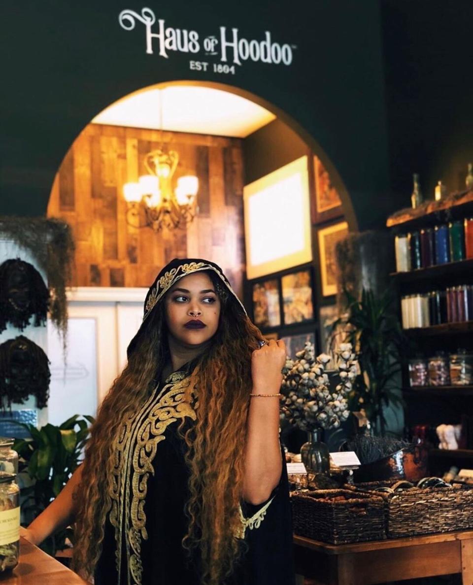 Jessyka Winston, who founded the Haus of Hoodoo botanica in New Orleans, uses her social media platform to clear up misconceptions about Vodou and Hoodoo. (Photo: <a href="https://www.instagram.com/hausofhoodoo/" target="_blank">Haus of Hoodoo's Instagram Page</a>)