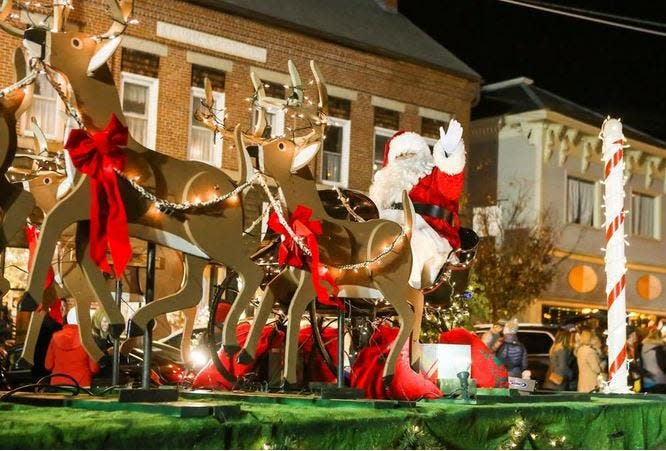 The Exeter Holiday Parade kicks off from the Osram parking lot and marches up Portsmouth Avenue and down Water Street Dec. 4.