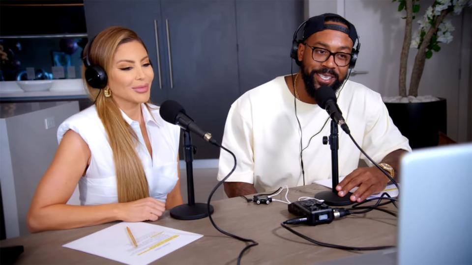 Larsa Pippen and Marcus Jordan.