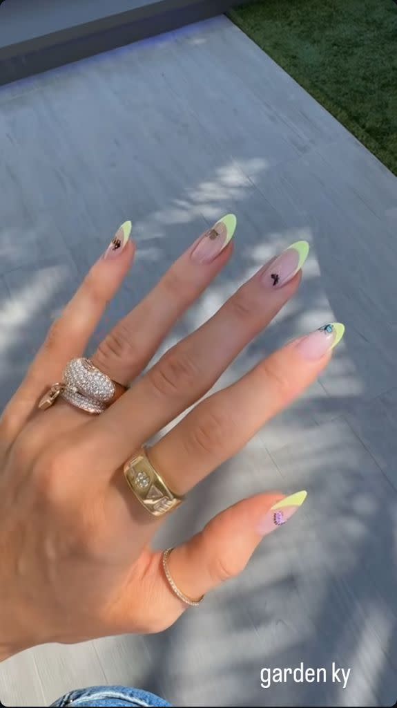 Diseño de uñas para Kylie Jenner 