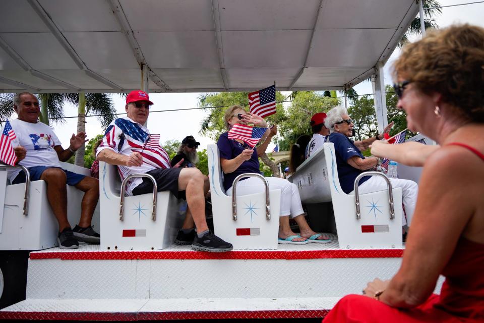 Memorial Day ceremonies can be found across the Treasure Coast this weekend. In this photo, community members gathered during the Memorial Day Parade and Ceremony presented by the Veterans Council of Martin County on May 29, 2023, in Stuart.
