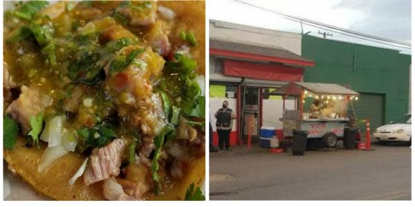 "Tacos La Postal" de Tijuana recibió un 7.9 por su clásico taco de suadero