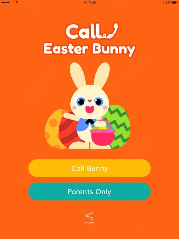 Kids Can Call the Easter Bunny with This App—and It's Adorable