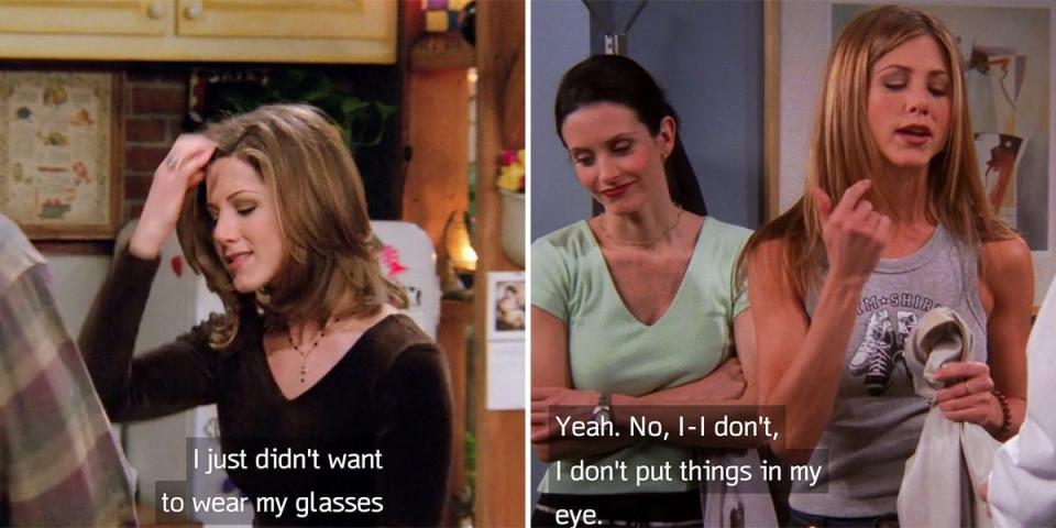 rachel glasses friends