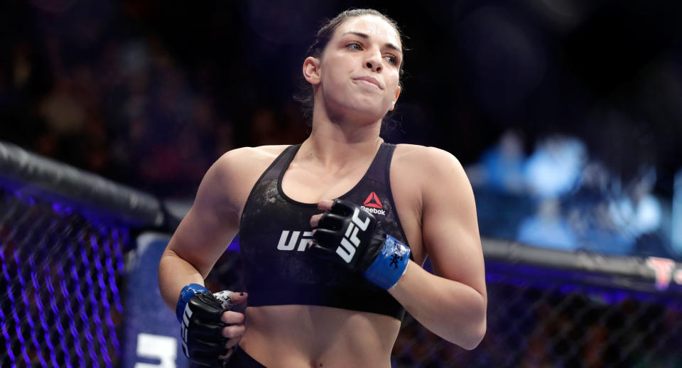 Mackenzie Dern (6-0) was flattered by early comparisons to Ronda Rousey, but believes she can take things to the next level. (Getty Images)
