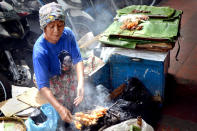 Smoking: Beef lard grilled with original flavors, simply seasoned with salt and pepper only. (