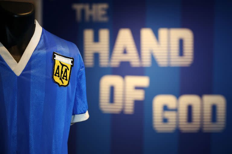 La camiseta de Diego Maradona, subastada