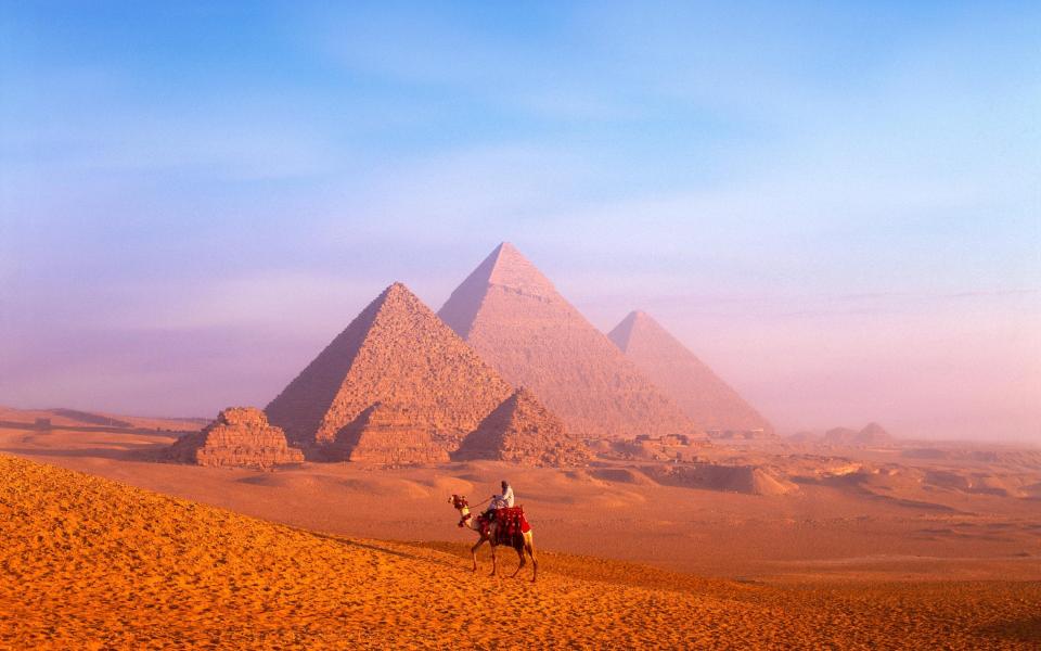 pyramids - Getty