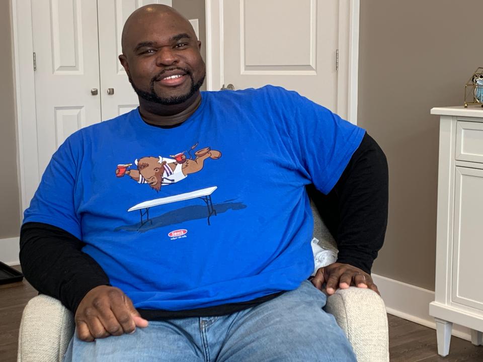 Aaron Garmon, a licensed mental health counselor with The Relationship Center of Hampton Roads, Virginia, which has offices in the Buffalo area, is a Bills fan married to a "hard-core" Bills fan, raising four children who are Bills fans. Garmon says a loss like the "13-second" game opens fans to the concept of vicarious loss, taking on a loss that is not personal, but making it personal. He said rooting for the Bills is a way to find connection and attachment.