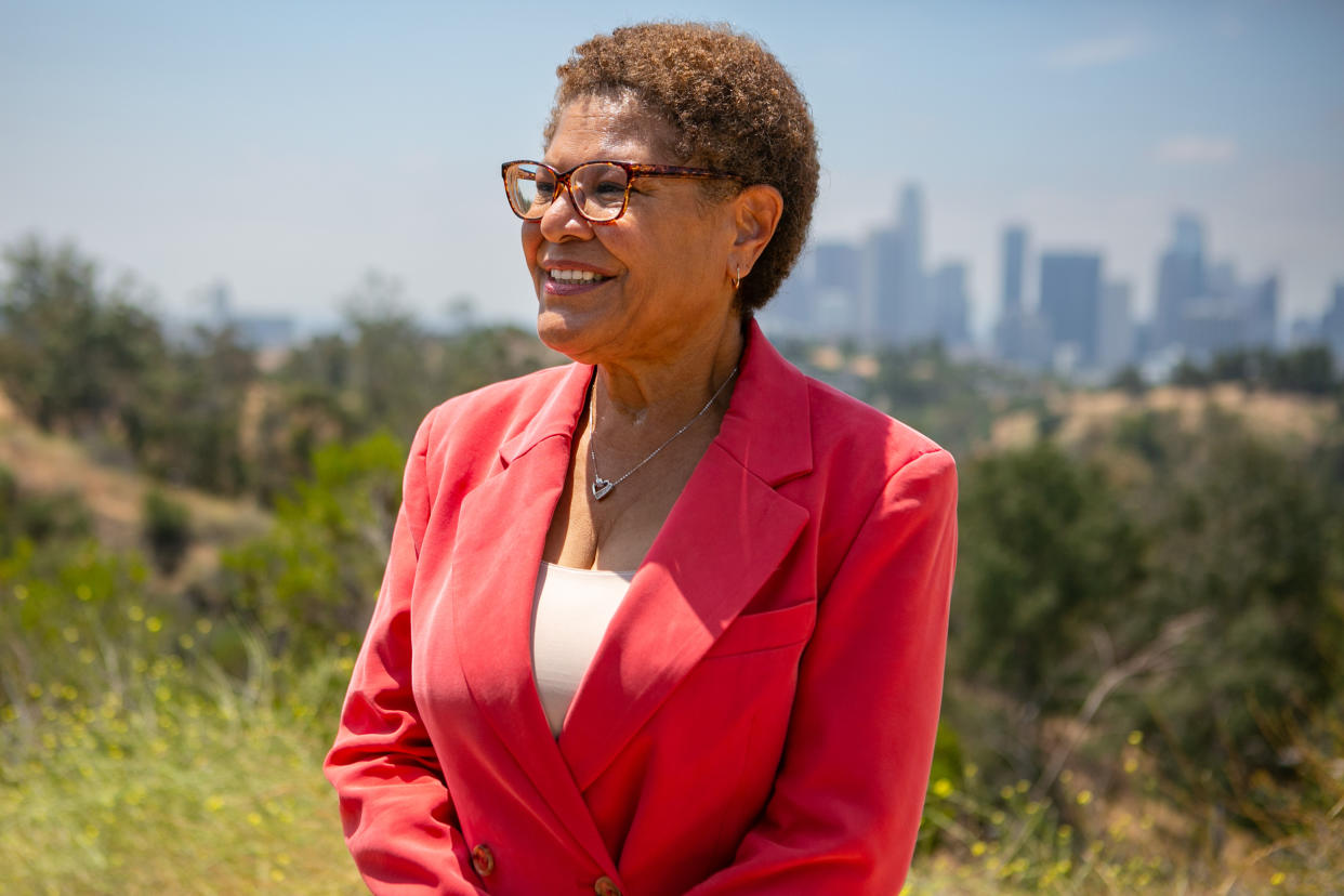 Rep. Karen Bass (Jason Armond / Los Angeles Times via Getty Images)