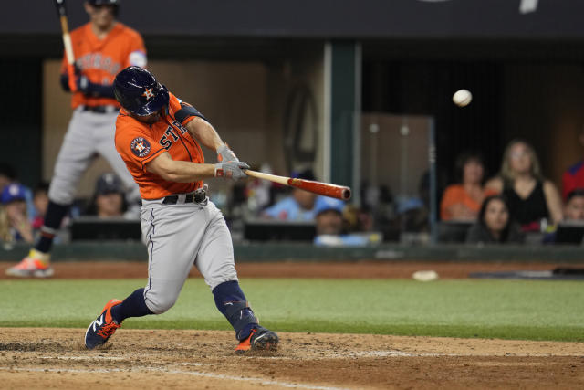 Watch Houston Astros Star Jose Altuve Knock Out Texas Rangers Returning Ace  Nathan Eovaldi, Homers Three Times - Sports Illustrated Texas Rangers News,  Analysis and More