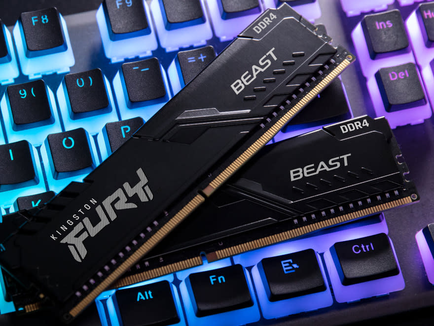 Memorias DDR4 Kingston Fury Beast: 