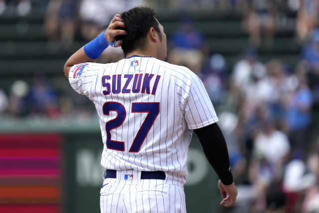 Yoshida hits a grand slam and drives in 6 as the Red Sox rout the Cubs 11-5  behind Crawford