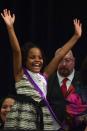 <p>Copeny, a.k.a. Little Miss Flint, captured President Obama's attention in 2016 after she wrote him a letter urging him to meet with her and her community members who were traveling to Washington D.C. for the congressional meetings on the Flint water crisis. She continues to fight for the people of her hometown in any way that she can, including crowdfunding for donations to buy backpacks for students in Flint. Mari is also a youth ambassador for the Women's March, the Climate March, and Equality for Her. </p>