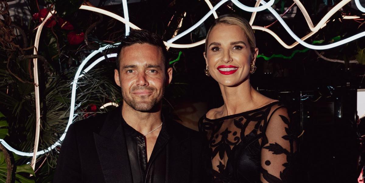 Made in Chelsea star Spencer Matthews and wife Vogue Williams land