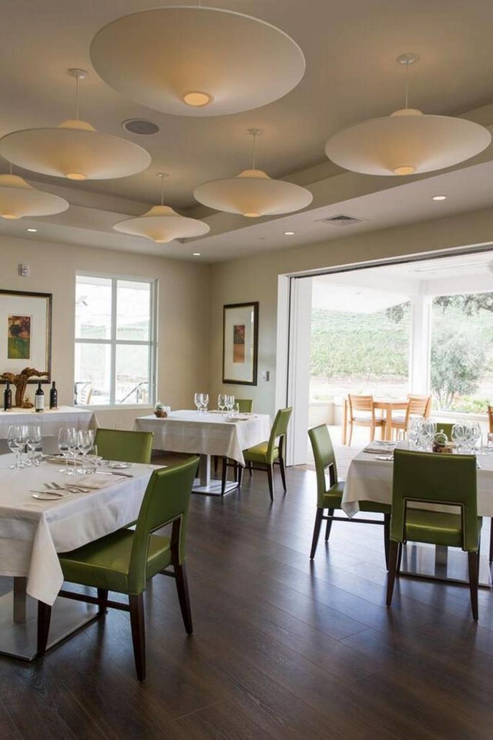 The Restaurant at Justin received a Michelin star on Dec. 5, 2022. The eatery is located at Justin Vineyards & Winery in Paso Robles.