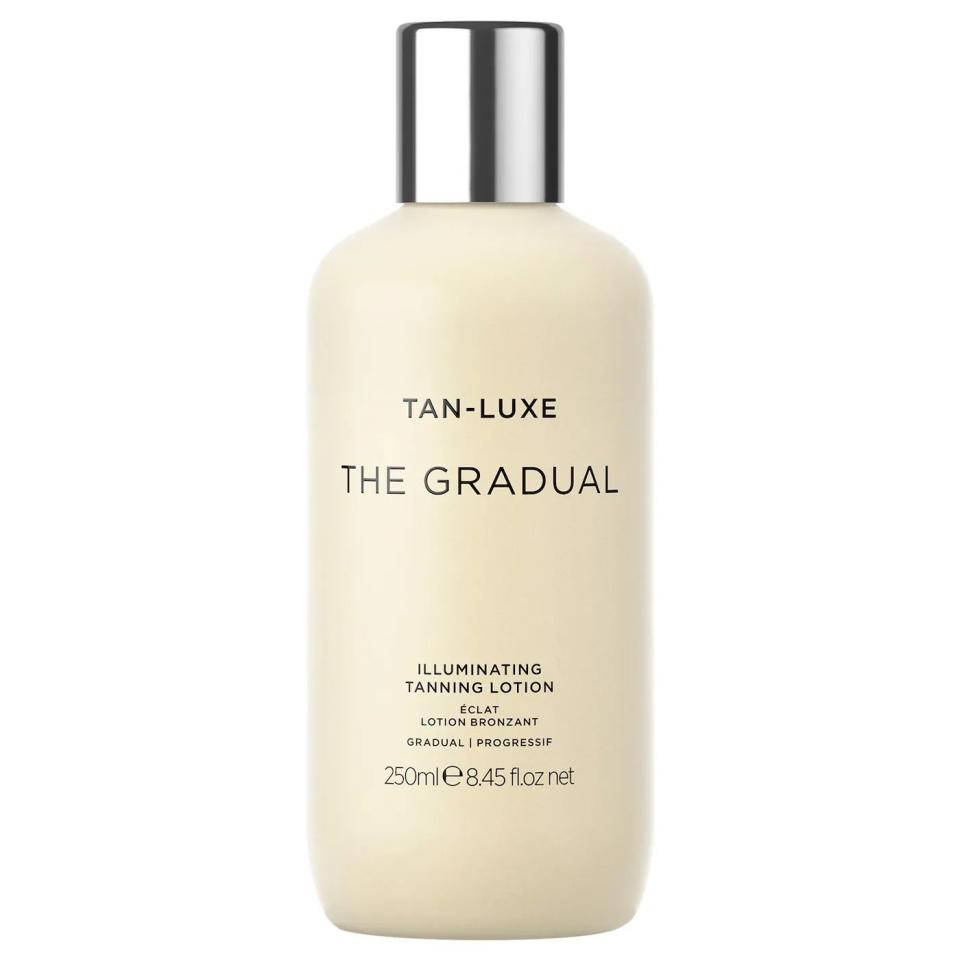 <p><a href="https://go.redirectingat.com?id=74968X1596630&url=https%3A%2F%2Fwww.sephora.com%2Fproduct%2Fthe-gradual-illuminating-gradual-tan-lotion-P424990&sref=https%3A%2F%2Fwww.harpersbazaar.com%2Fbeauty%2Fskin-care%2Fg60550773%2Fbest-self-tanning-lotions%2F" rel="nofollow noopener" target="_blank" data-ylk="slk:Shop Now;elm:context_link;itc:0;sec:content-canvas" class="link ">Shop Now</a></p><p>The Gradual Illuminating Tanning Lotion</p><p>sephora.com</p><p>$34.00</p><span class="copyright">Sephora</span>