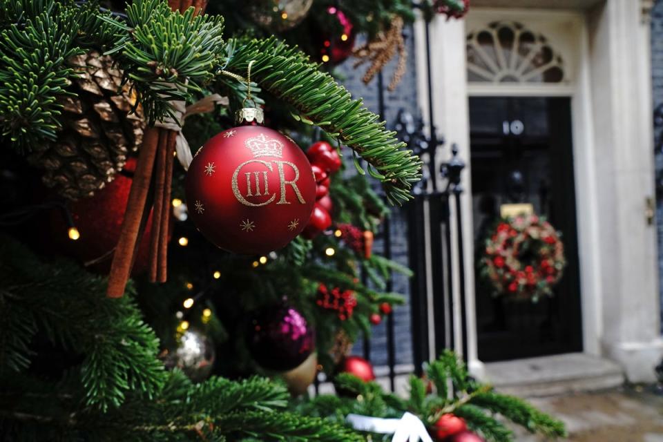 The prime minister described Christmas as a ‘magical time of the year’ (PA)