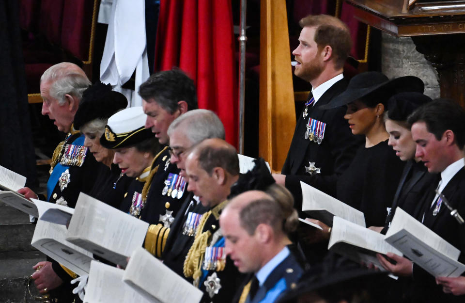 Royal Family mourn their matriarch, the Queen