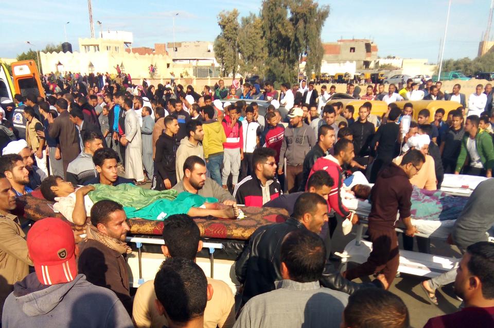 Deadly mosque attack kills hundreds in North Sinai, Egypt